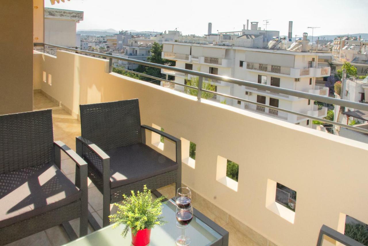 Charming Apartment Near Athens Center And The Sea Esterno foto